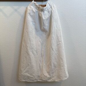 Universal Thread White Eyelet Maxi Skirt